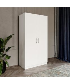 Mufi WooD %100 Mdf Iki Kapaklı Yüklük - Iki Kapaklı Dolap - Çok Amaçlı Gardrop - Görsel 4