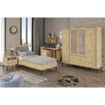 VENATTO Trio Xl Genç Odası (MEŞE) (%100MDF)