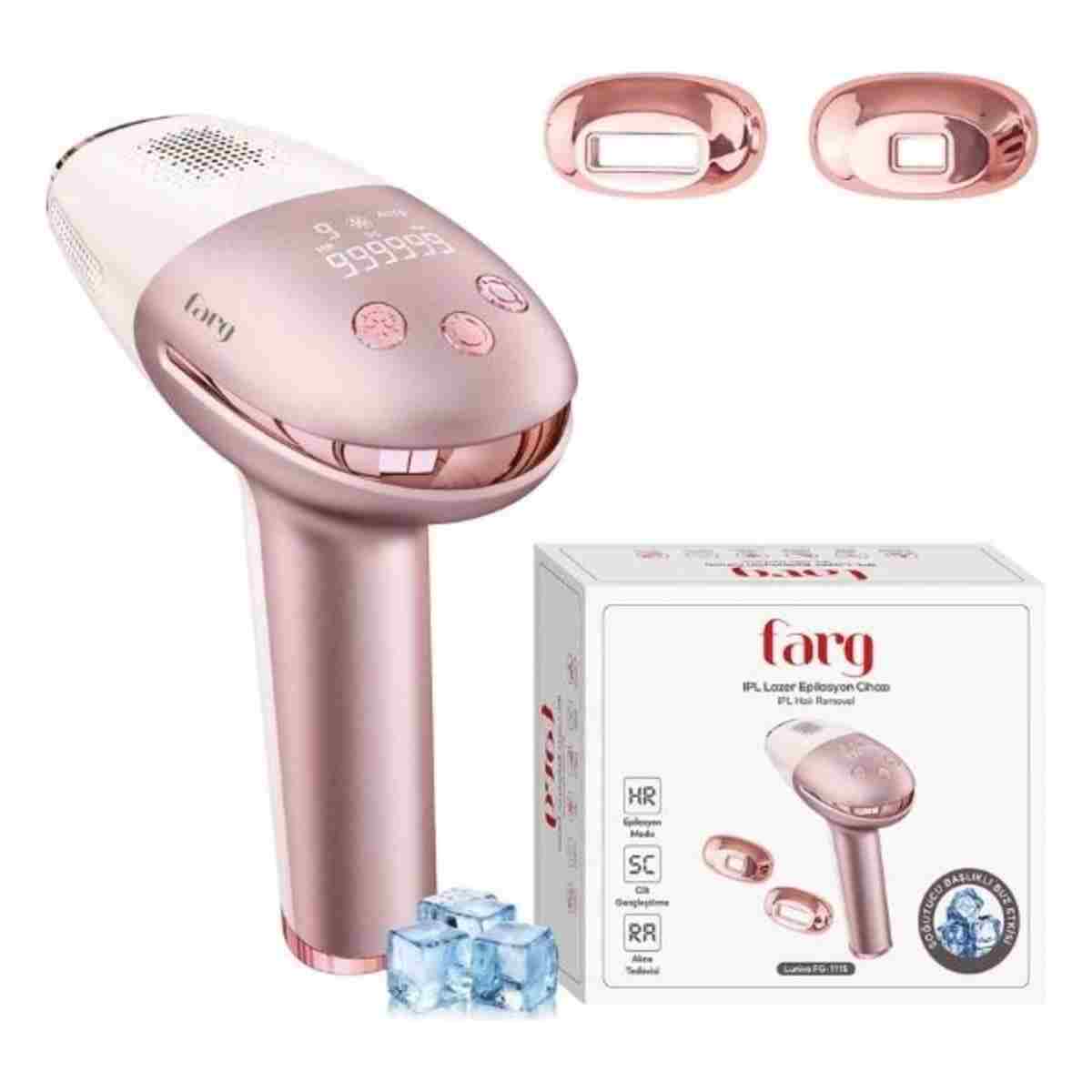 Farg Lunivia FG-1115 Lazer Epilasyon IPL Tüy Alma Epilasyon ve Soğutucu Başlıklı 9 Kademeli IPL - Görsel 2