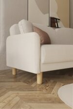 Modalife Vera Koltuk Takımı, Oturma Grubu 3+3+1 Full Paket (2 Koltuk 1 Berjer) (Sandıklı-Yataklı) - Görsel 4
