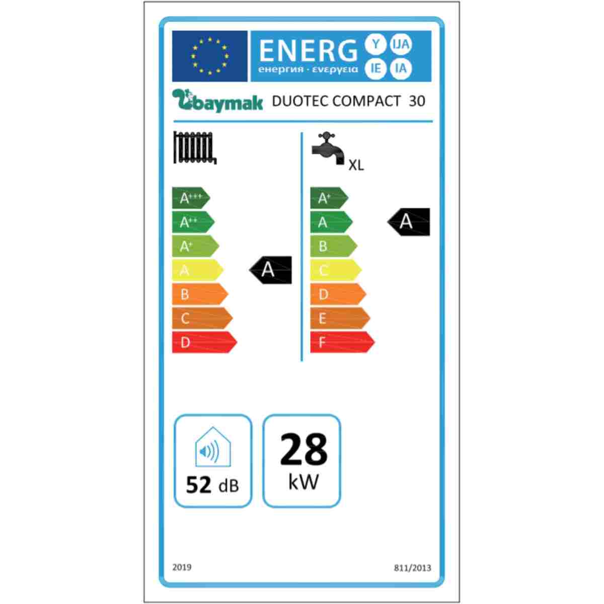 Baymak Duotec Compact 30/30 Kw (26.000 Kcal) Tam Yoğuşmalı Kombi - Görsel 9