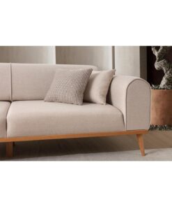 EDSY HOME Rebull 3+3 Koltuk Takımı Sütlü Kahve - Görsel 6