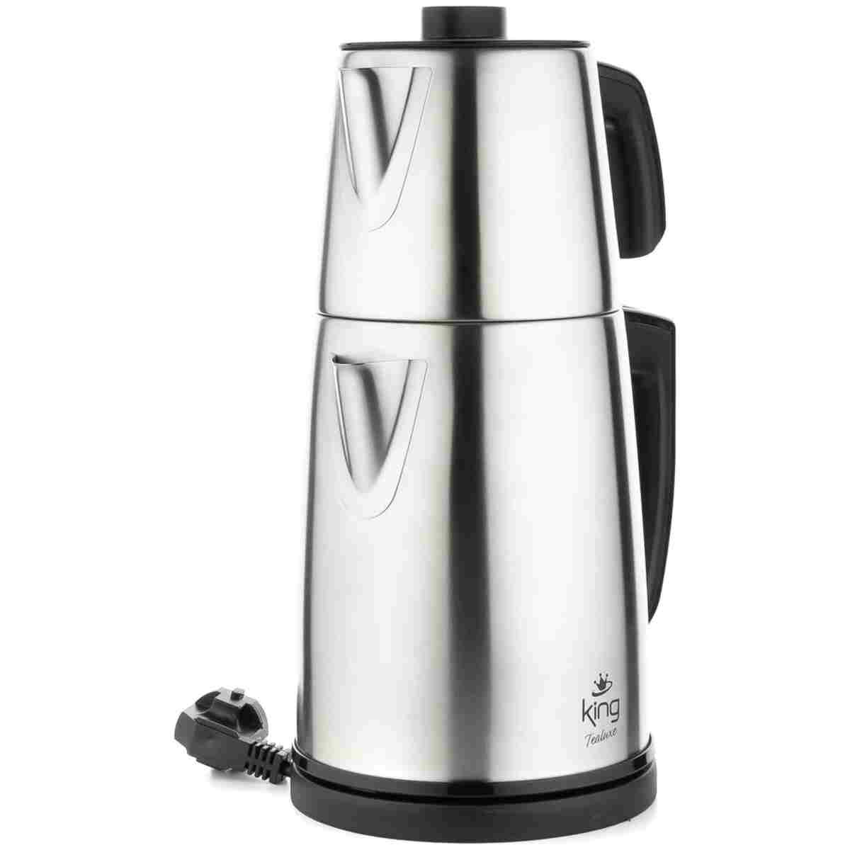 King TEALUXE KCM334 ÇELİK ÇAY MAKİNESİ - Görsel 4