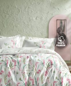Yataş Hana Ranforce Tek Kişilik Nevresim Takımı - Pembe