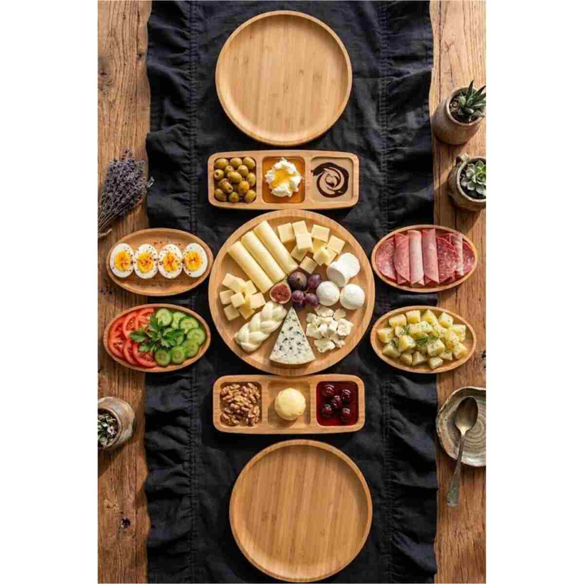 Bambum Atbyhome 9 Parça Kahvaltı Takımı Kahvaltılık - Görsel 6