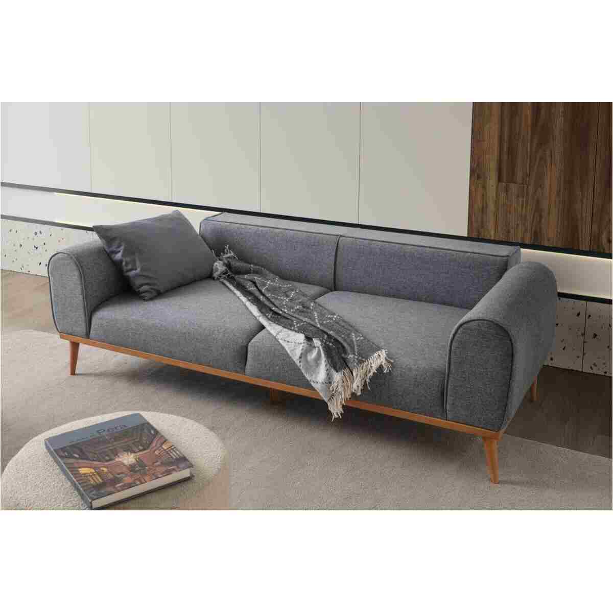 EDSY HOME Rebull 3+1 Koltuk Takımı Gri - Görsel 5
