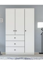 Metalia Ece Lüx 3 Kapı 3 Çekmeceli Gardırop - Görsel 6