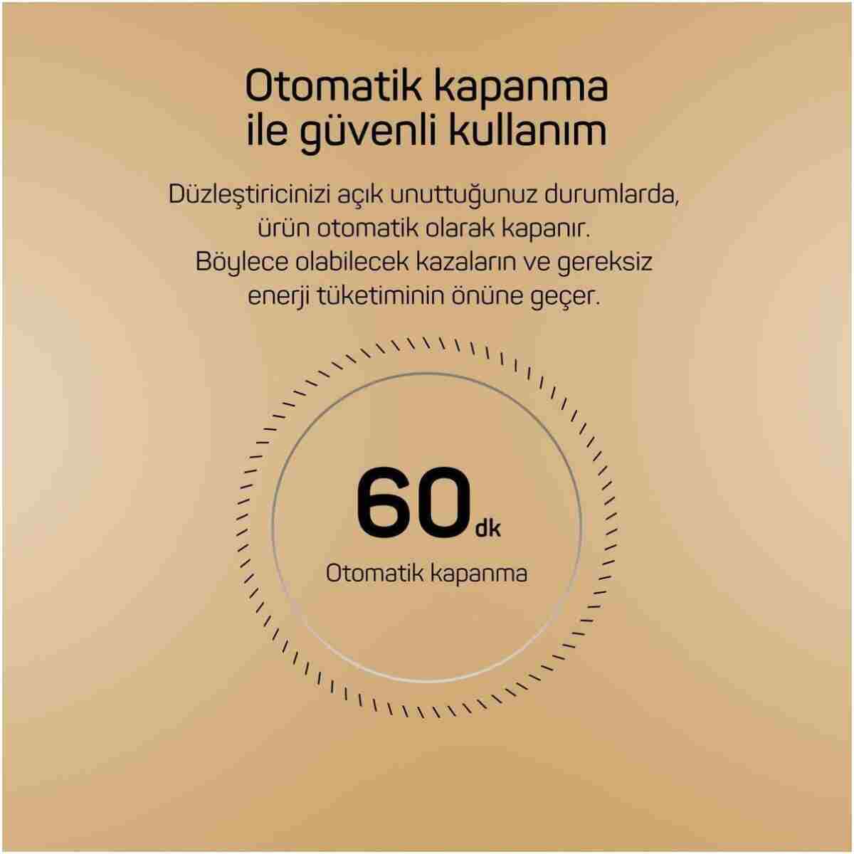 Arzum Ar5081 Prostyle Gold Geniş Seramik Plaka Saç Düzleştirici - Görsel 14