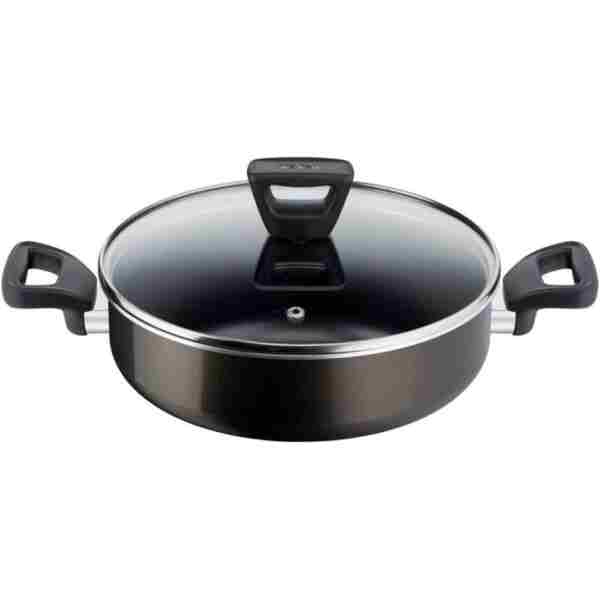 TEFAL C38471 Titanyum 2X XL Kısa Tencere 26 cm