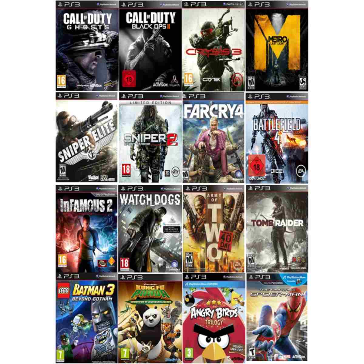 AST Sony Playstation 3 Slim 500 Gb 2 Kablosuz Kol 40 Dijital Oyun Garantili Ürün - Görsel 8