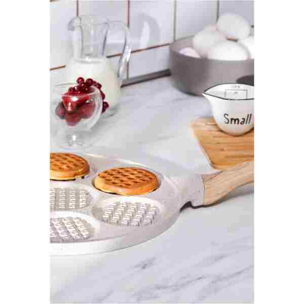Karaca Mutfaksever Biogranit Döküm Waffle Pankek Tava 26 Cm