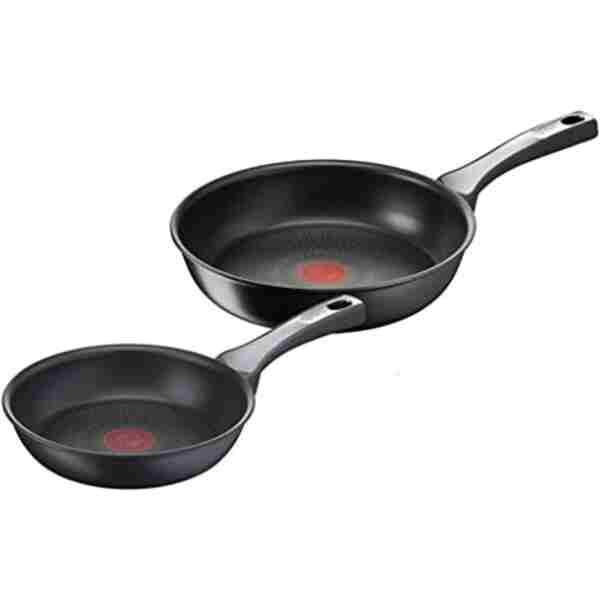 TEFAL Titanyum 6X UnlimitedOne İndüksiyon Tabanlı 20/26 Cm 2'li Tava Seti - 2100116645