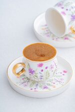 ACAR Lidya 6 Kişilik Kahve Fincanı Takımı - 90 ml - Görsel 2