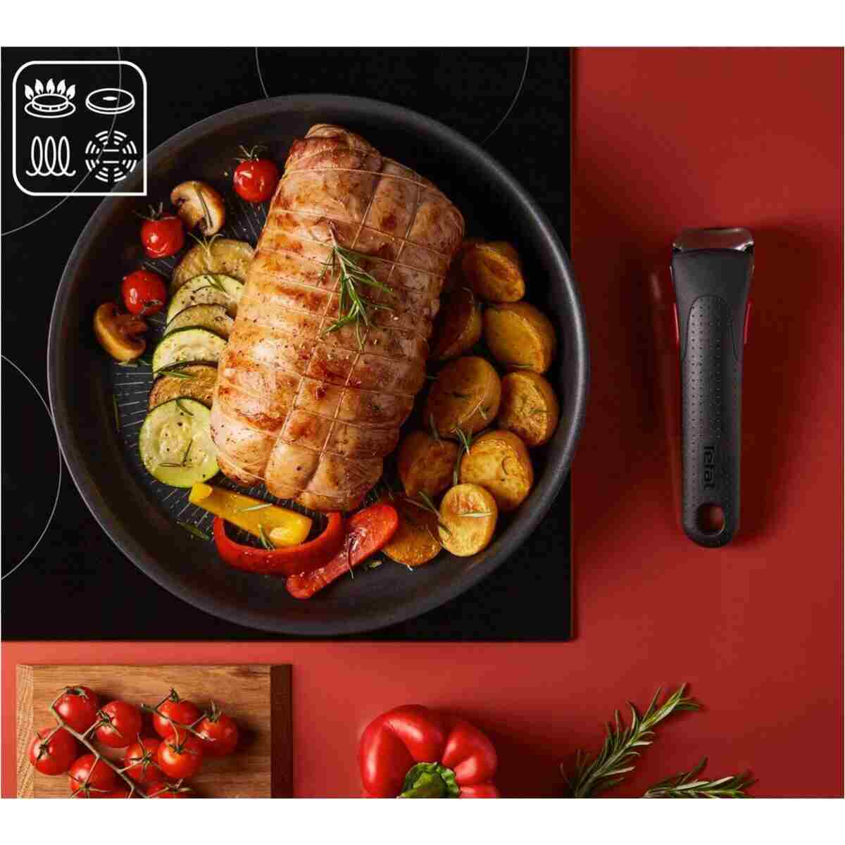 TEFAL Ingenio Exception Titanyum 6X Büyük Set 12 Parça - Görsel 5