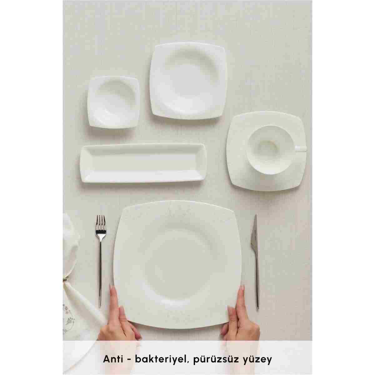 Karaca Fine Pearl Helen 26 Parça 6 Kişilik Kahvaltı Takımı - Görsel 4