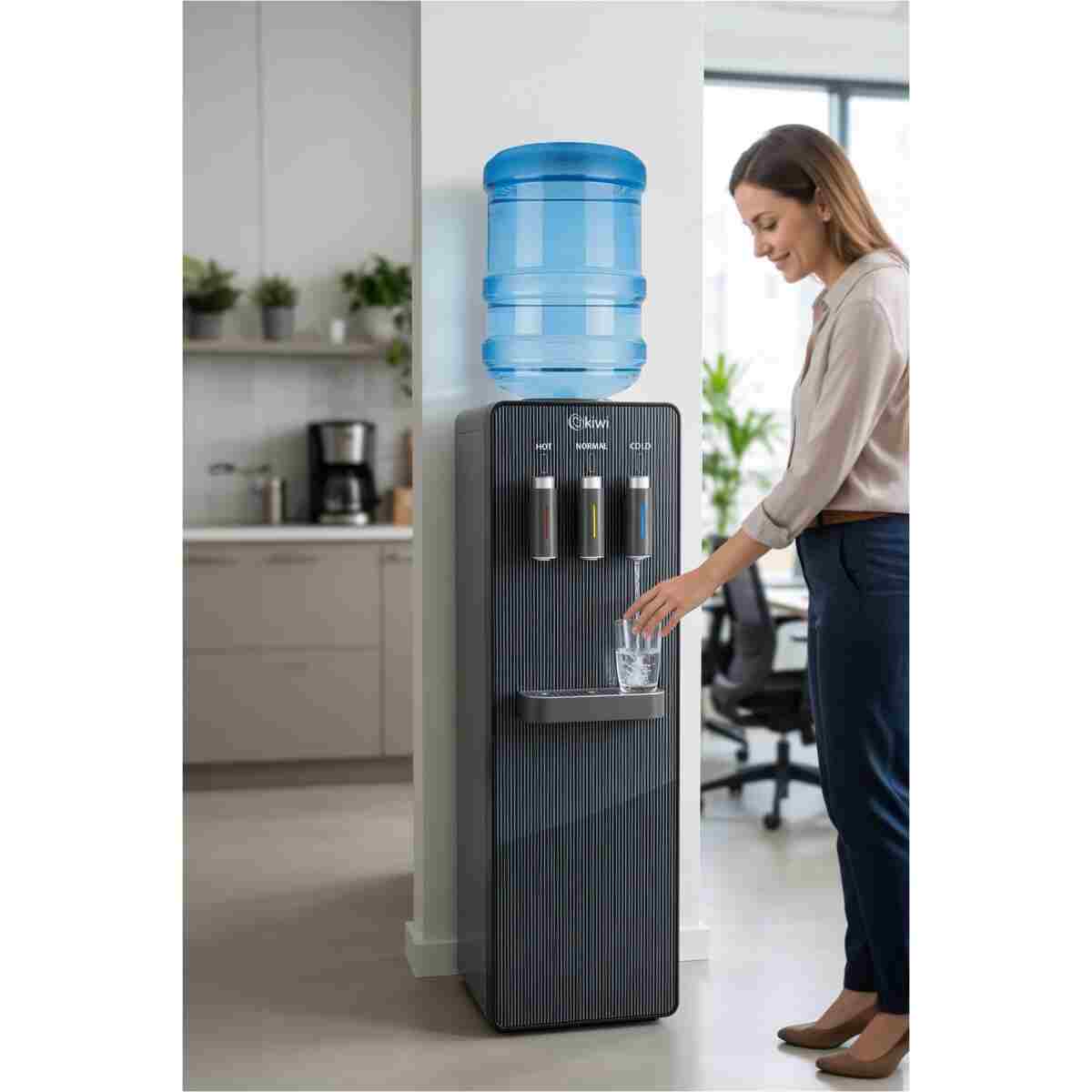 Kiwi Kwp-8556 Paslanmaz Çelik Depolu Su Sebili - Sıcak, Soğuk, Ilık - - Görsel 3