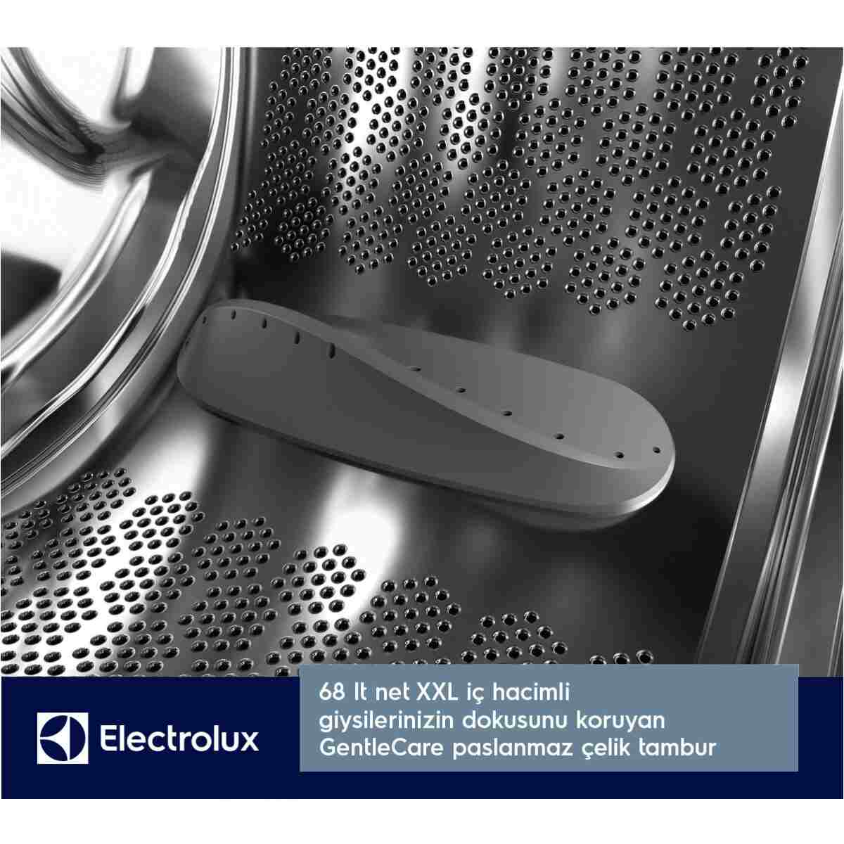 Electrolux EW6F9452T AI WashAssist 10,5kg 1400 Dev A Sınıfı FullWash45' Programlı Inverter Çamaşır Makinesi - Görsel 6