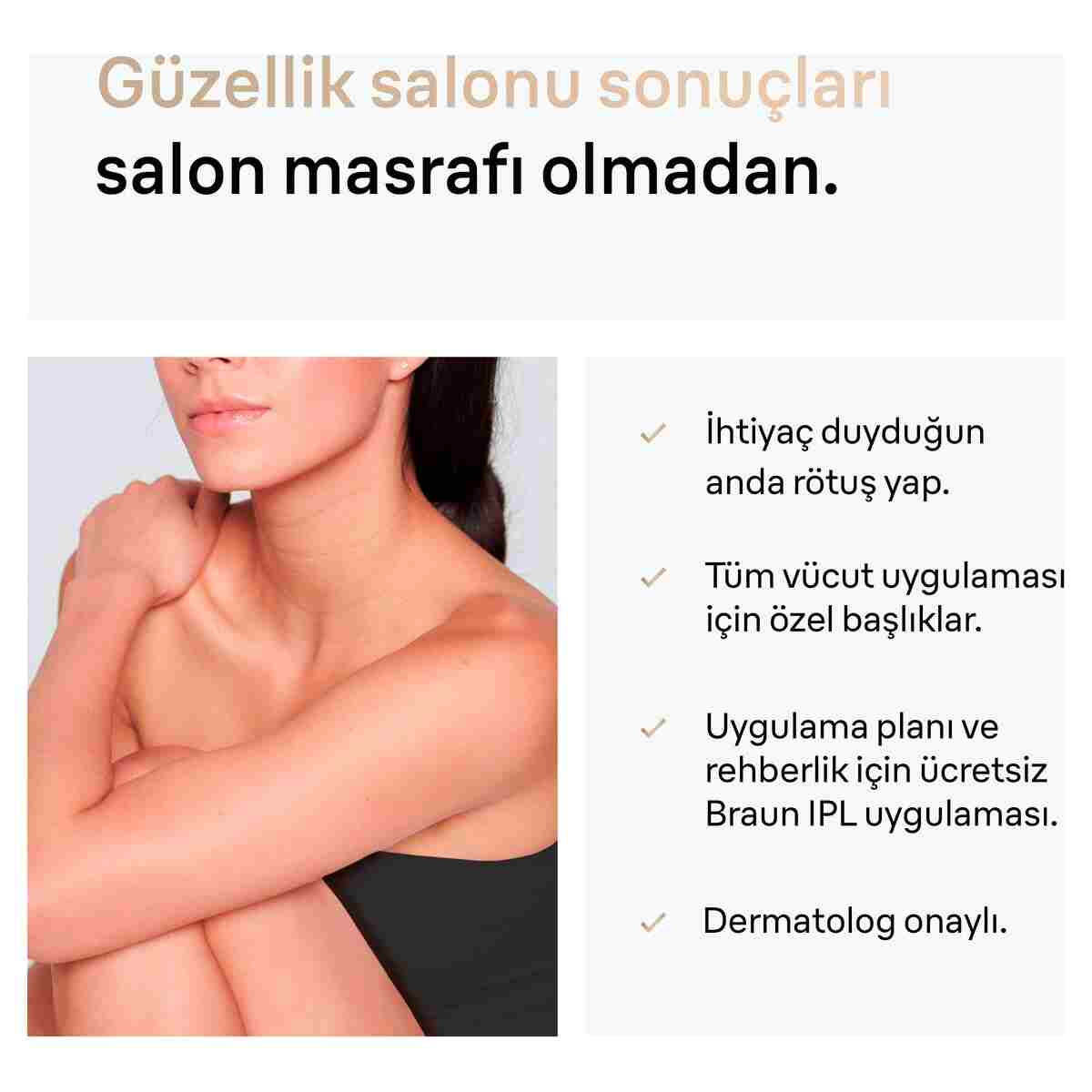 Braun IPL Silk·expert Pro 5, Evde Lazerle Tüy Alma, Mini Yüz Tüy Alma Cihazı, 2 Başlık, PL5146 - Görsel 6