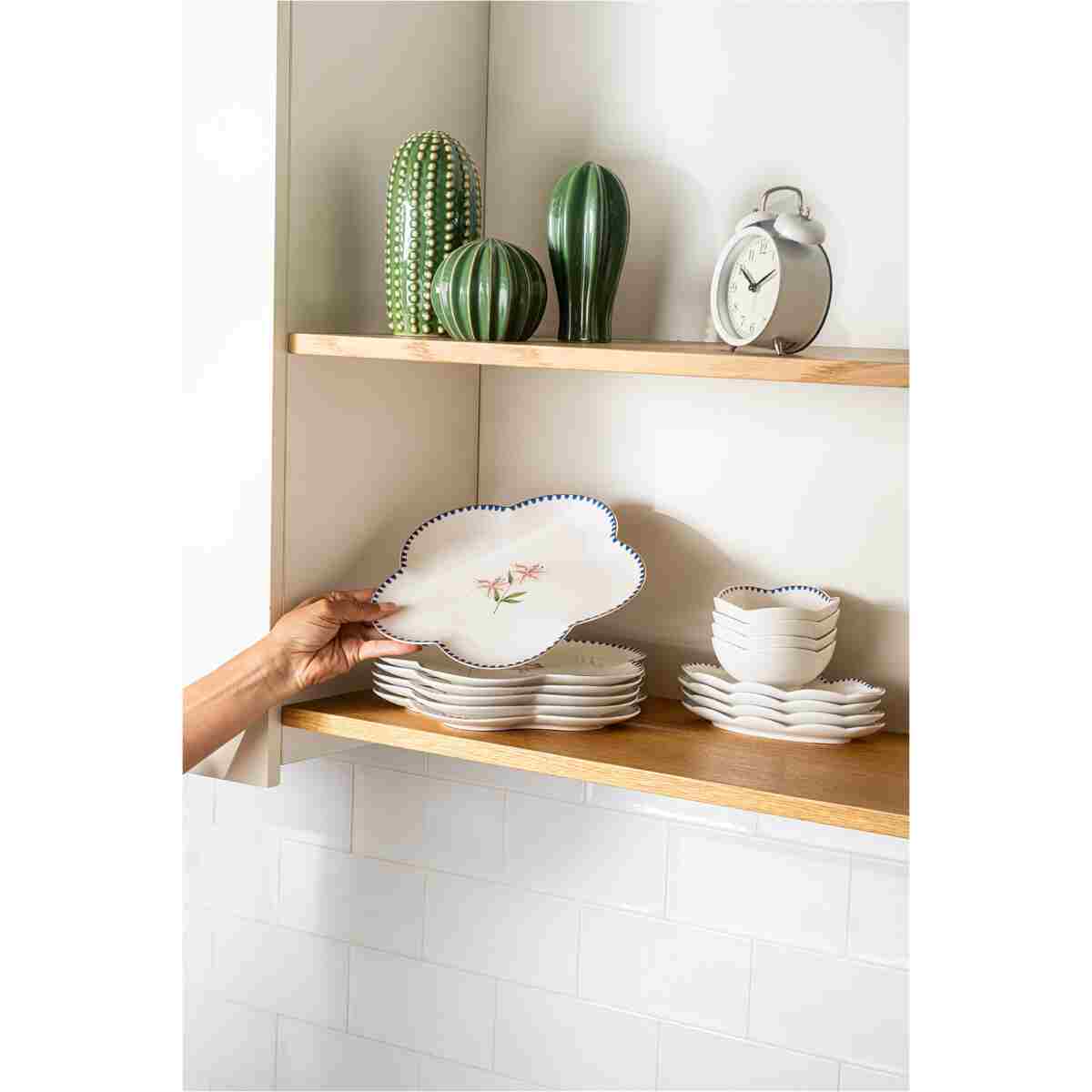 Emsan Lilium Porselen 32 Parça 6 Kişilik Kahvaltı / Servis Takımı - Görsel 16