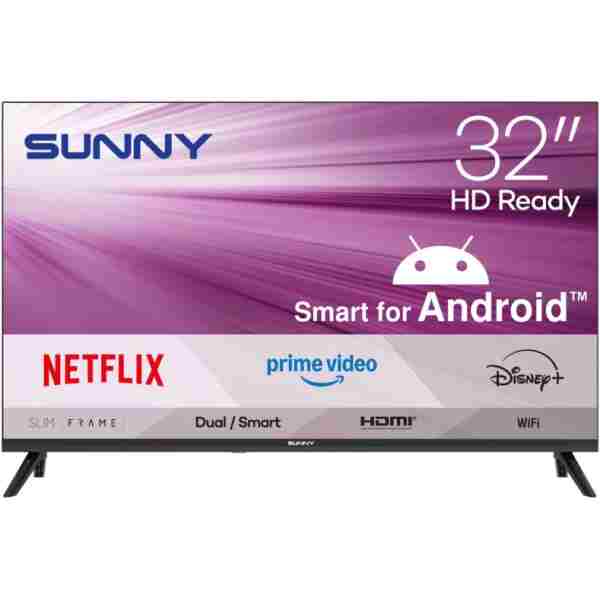 Sunny SN32HMLN-A14S 32" 82 Ekran Uydu Alıcılı Android Smart LED TV