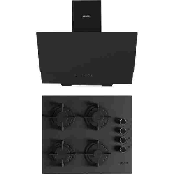 KUMTEL 2'Lİ Magic Cam Ankastre Set (Ocak-Davlumbaz)