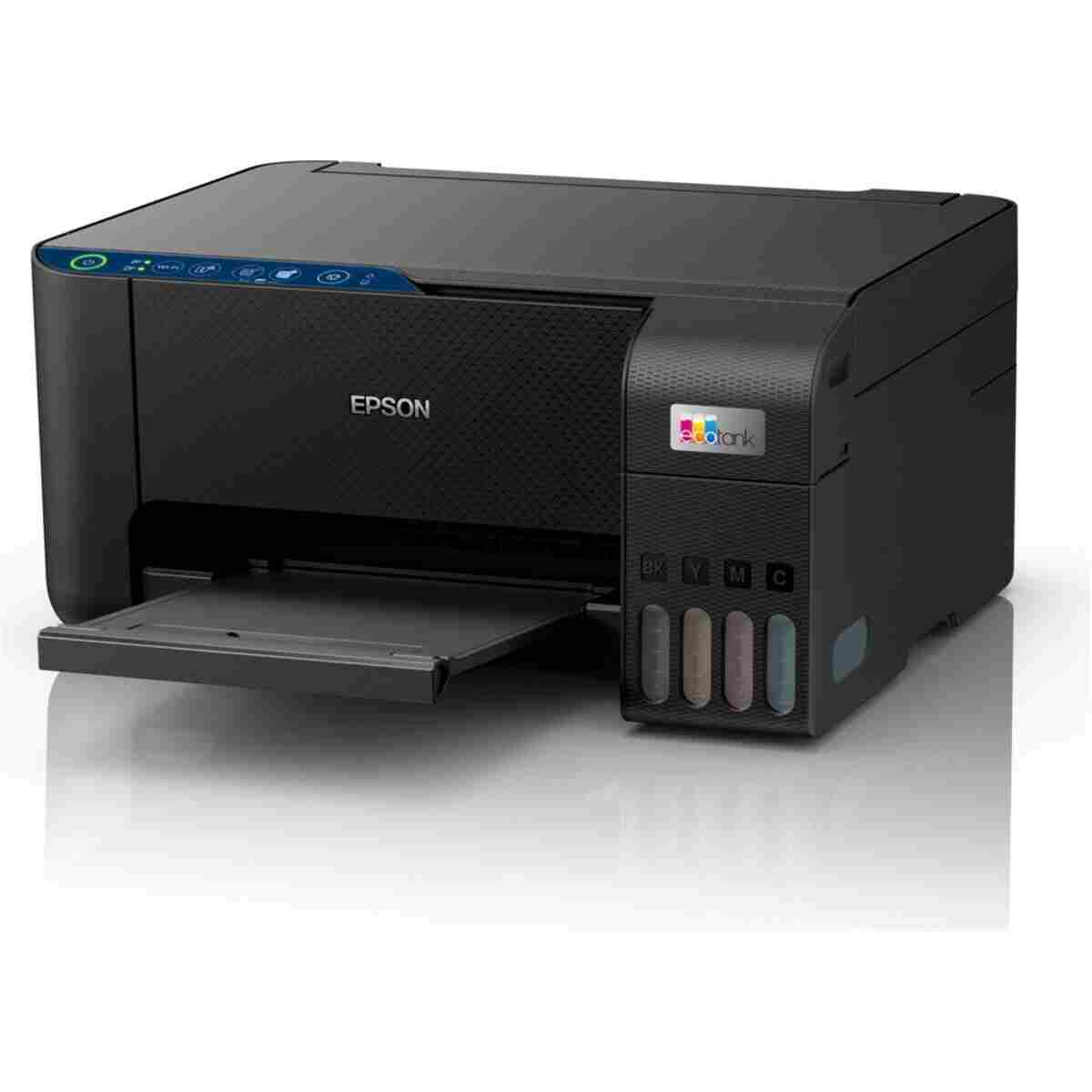 EPSON Çok Fonksiyonlu Renkli Tanklı Wi-Fi Yazıcı USB Bağlantı Destekli Baskı Tarama Kopyalama Özellikli Enerji Tasarruflu Heat-Free Teknolojili Yazıcı - Görsel 3