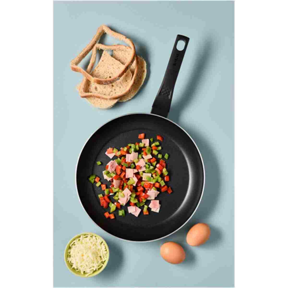 TEFAL SimpleCook 1X Difüzyon Tabanlı Tava - 30 cm - Görsel 13