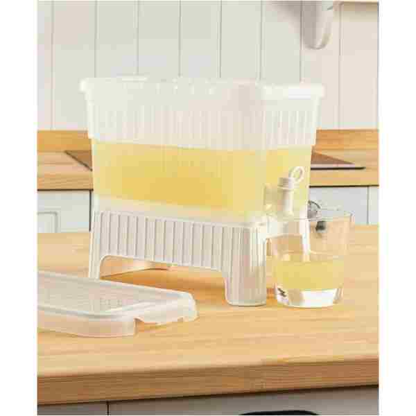 New Life Foly Life Bnm-3118 Plastik Musluklu Su Sebili 29x15x17h Cm - Beyaz