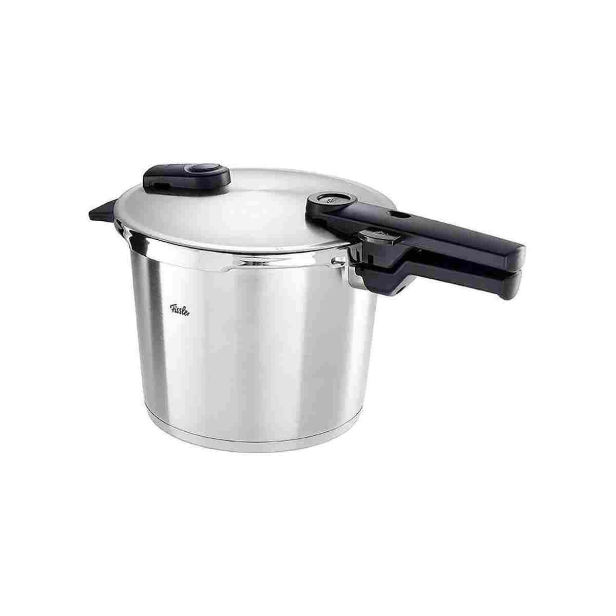 Fissler Vitaquick Premium Mat 8+4 Litre Düdüklü Tencere + Buharda Pişirme Aparatı - Görsel 3