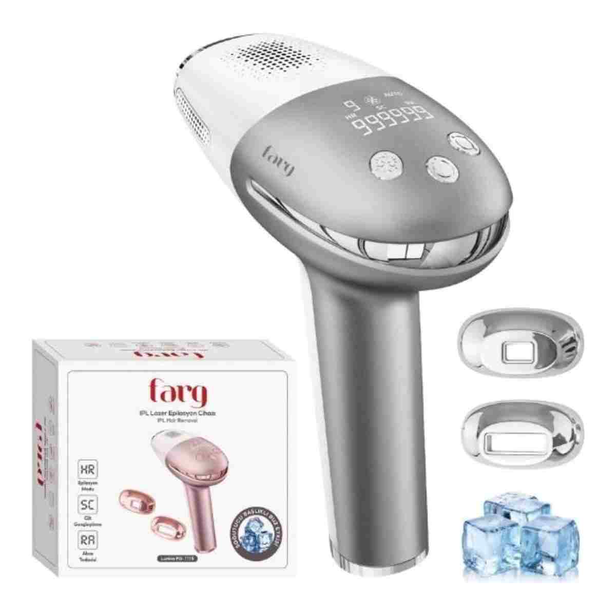 Farg Lunivia FG-1115 Lazer Epilasyon IPL Tüy Alma Epilasyon ve Soğutucu Başlıklı 9 Kademeli IPL - Görsel 3
