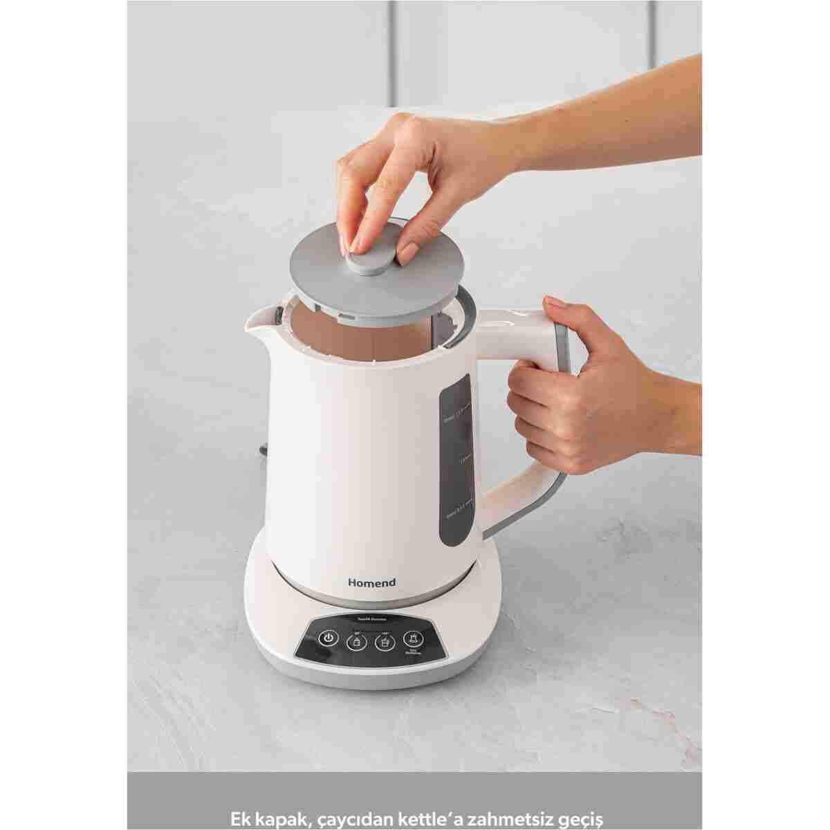 HOMEND Royaltea 1757H Konuşan Çay Makinesi - Görsel 3