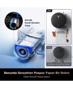 Alternative view of Ecovacs Deebot X8 Pro Omni Robot Süpürge ve 1 Lt Yer Silme Solüsyonu