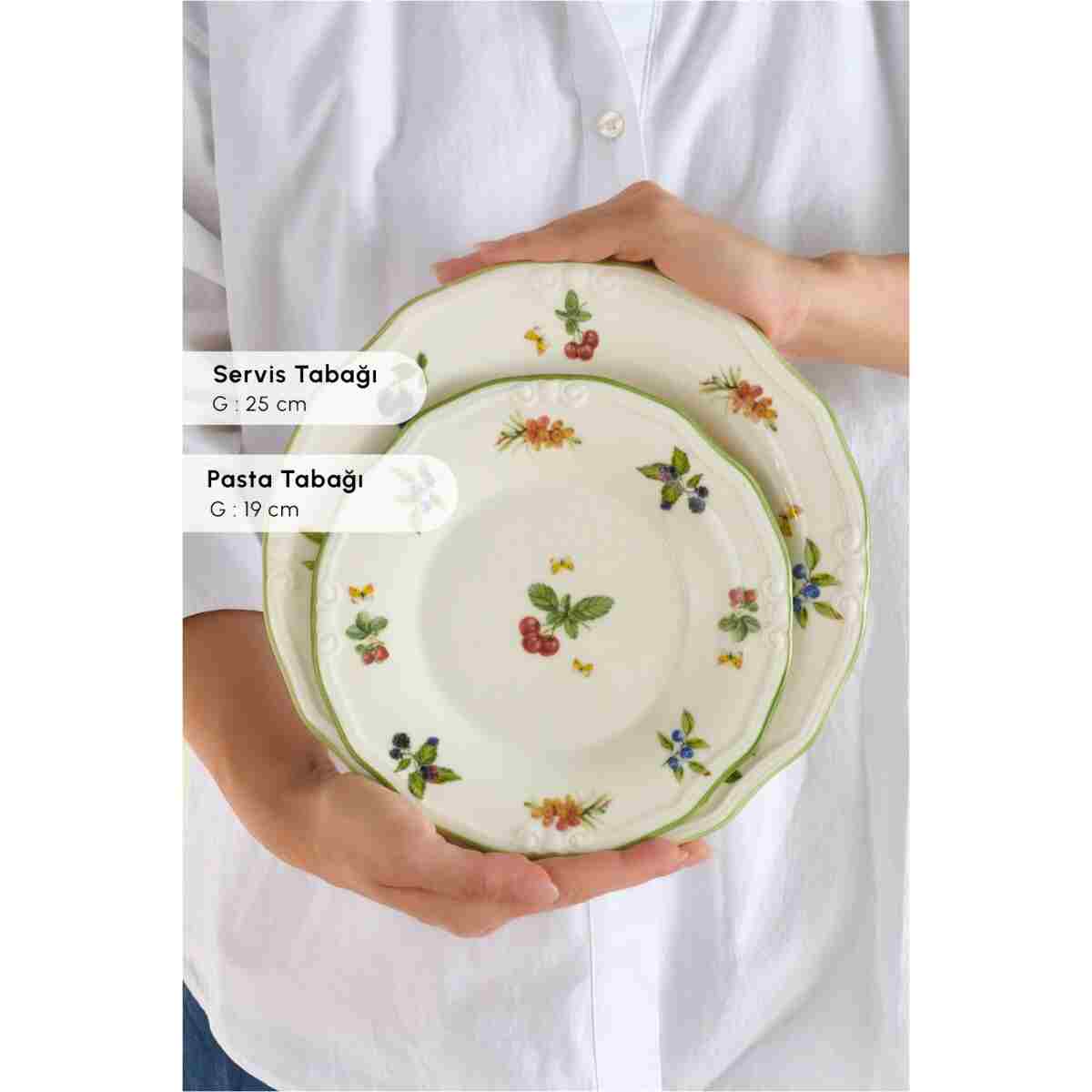 Emsan Majestic Stoneware 24 Parça 6 Kişilik Yemek Takımı - Görsel 5