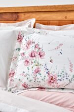 Karaca Home Dalila Pembe %100 Pamuk Çift Kişilik Nevresim Takımı - Görsel 7