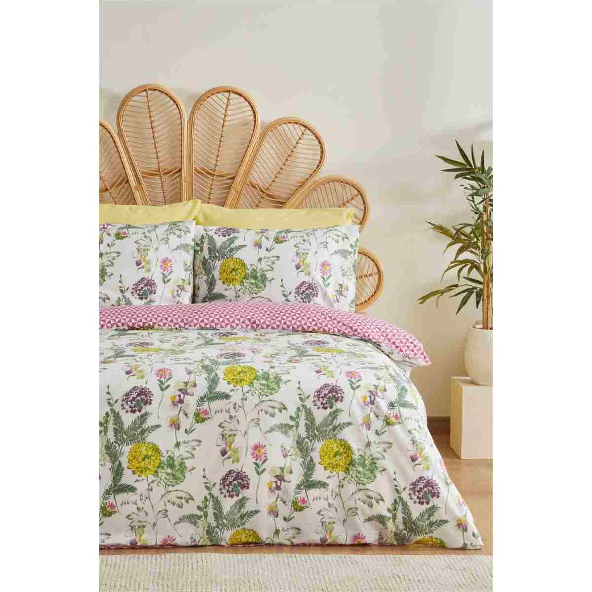 Sarah Anderson Blossom Çift Kişilik Nevresim Takımı Multicolor - Görsel 2