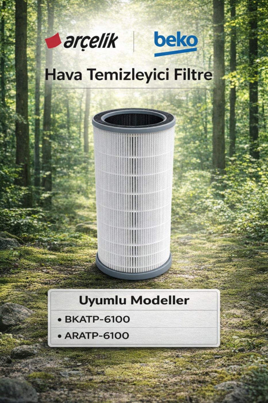 Beko BKATP-6100 I Hava Temizleyici Filtre