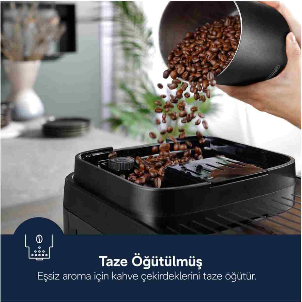 DELONGHİ Delonghi Magnifica Evo Next Ecam 310.80.Sb Otomatik Kahve Makinesi - Görsel 14