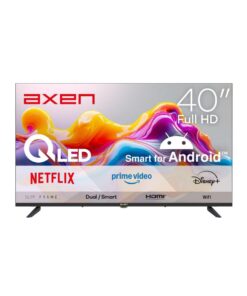 Axen AX40QLEDM-A14S 40 İnç Full HD Android Smart Dahili Uydu Alıcılı WiFi LED TV