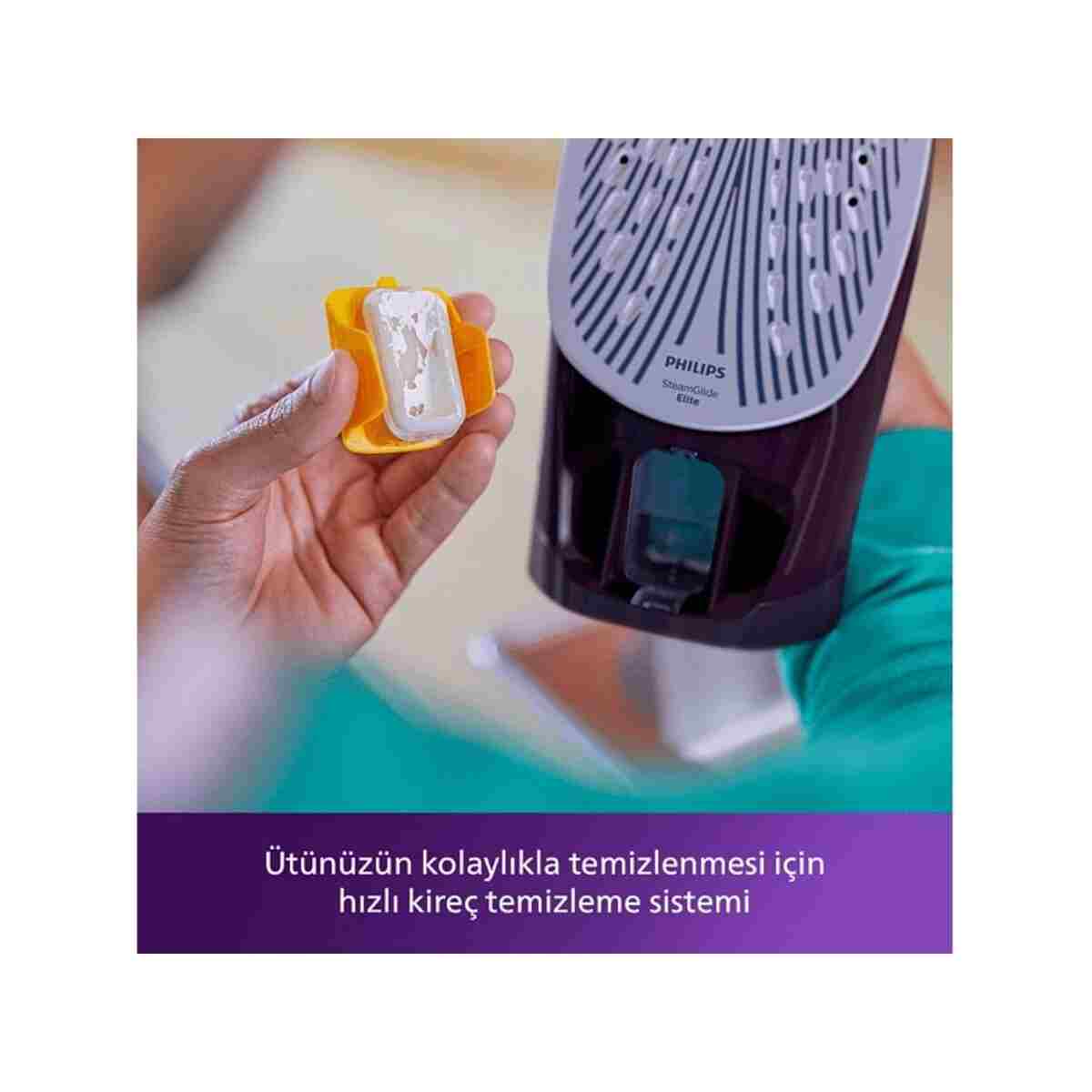 Philips Azur Dst7061/30 Buharlı Ütü Koyu Mor - Görsel 9