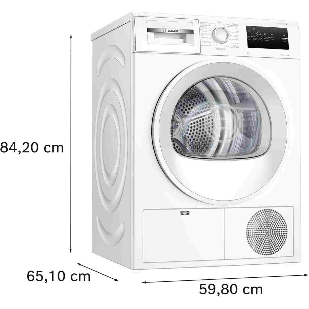 Bosch WTH22201TR 8 Kg Beyaz A++ Kurutma Makinesi - Görsel 5