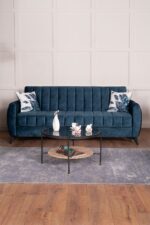 Kilim Mobilya Linda Koltuk Takımı 3 3 B Mavi - Görsel 5