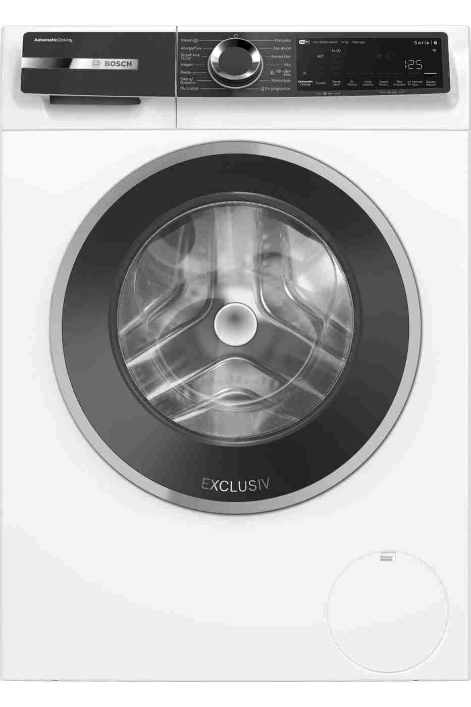 b22ae314c9e275faf0cb9790d63f3d36 Bosch WGK264Y0TR 11 Kg 1400 Devir Beyaz Çamaşır Makinesi - Görsel 1