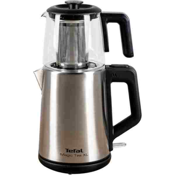 TEFAL Magic Tea XL 1650 Watt Cam Demlikli Ve Paslanmaz Çelik Gövdeli Çay Makinesi - 9100046963