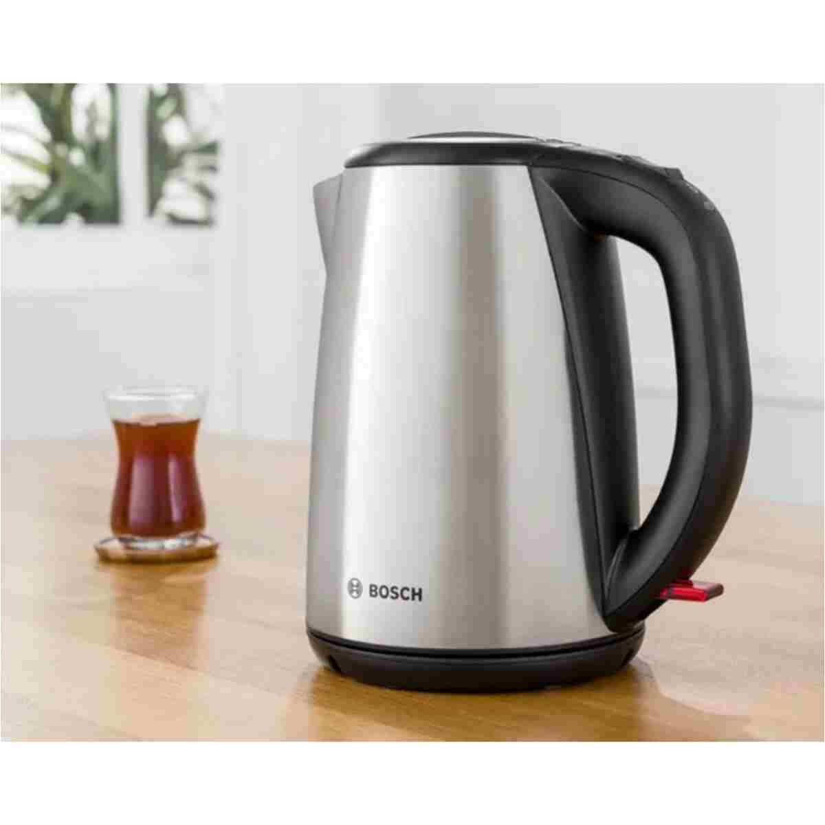 Bosch TTA5603 Paslanmaz Çelik Çay Makinesi Cam Demlikli Tea Maker - Görsel 8