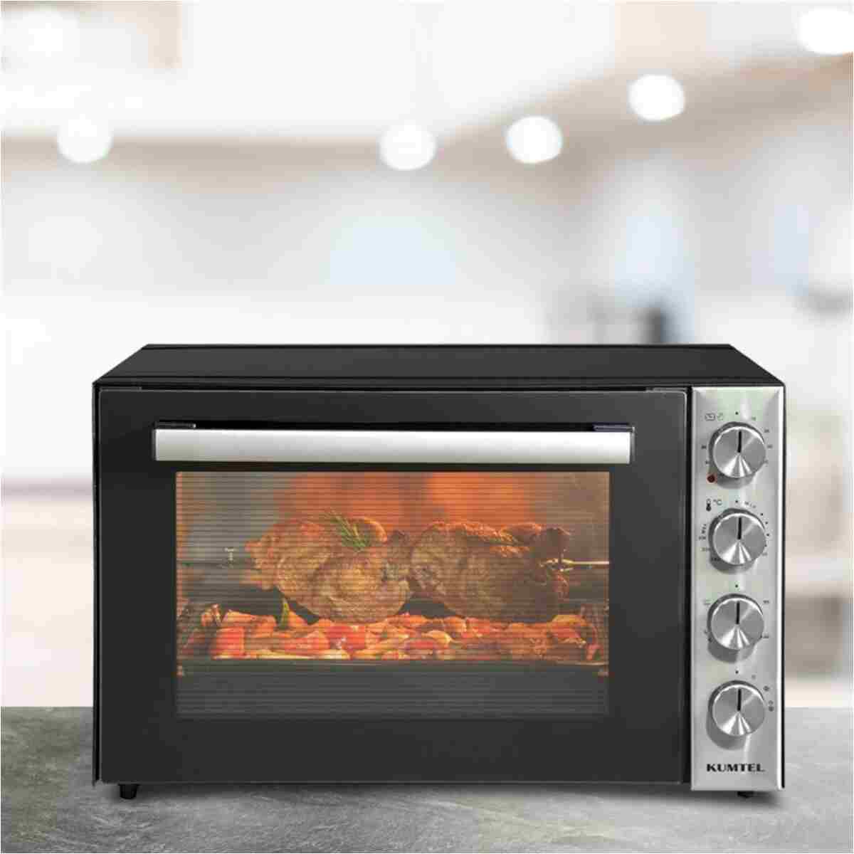 KUMTEL Piliç Çevirmeli 71 Litre Midi Fırın LX-9645 - Görsel 13