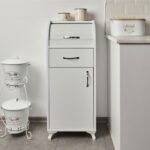 Eco Room Tek Çekmeceli Ekmeklik - Safir Meşe / Beyaz - 105x30x42 cm