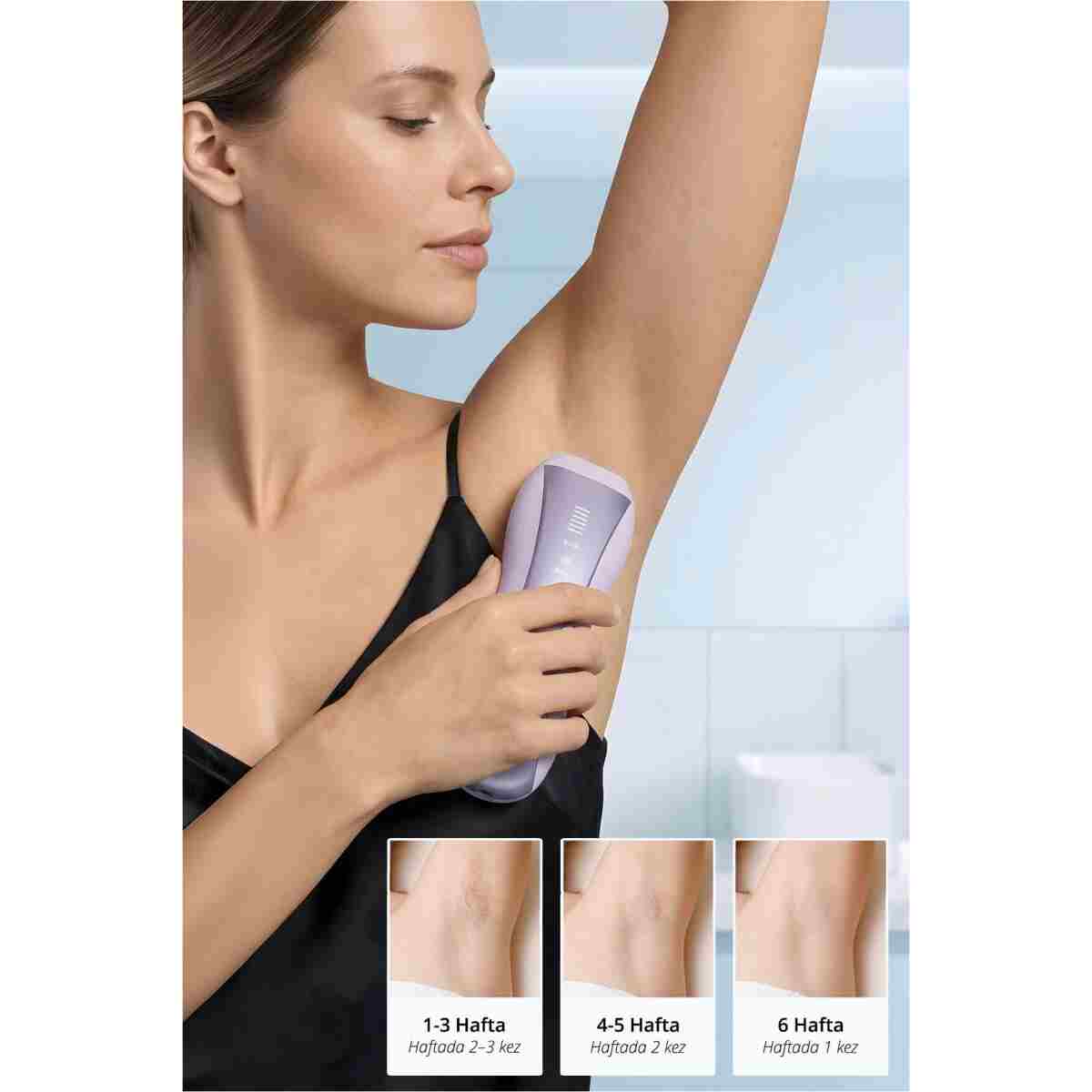 Kiwi Ipl Lazer Epilasyon Aleti Sapphire Buz Başlık Seri Atış ve Cilt Tanıma KEP-6842 - Görsel 10