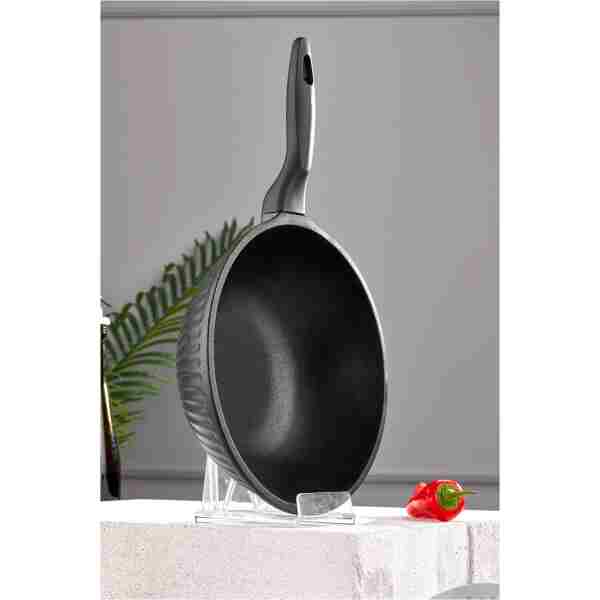 Taç Valeriya Döküm Wok Tava 28 cm