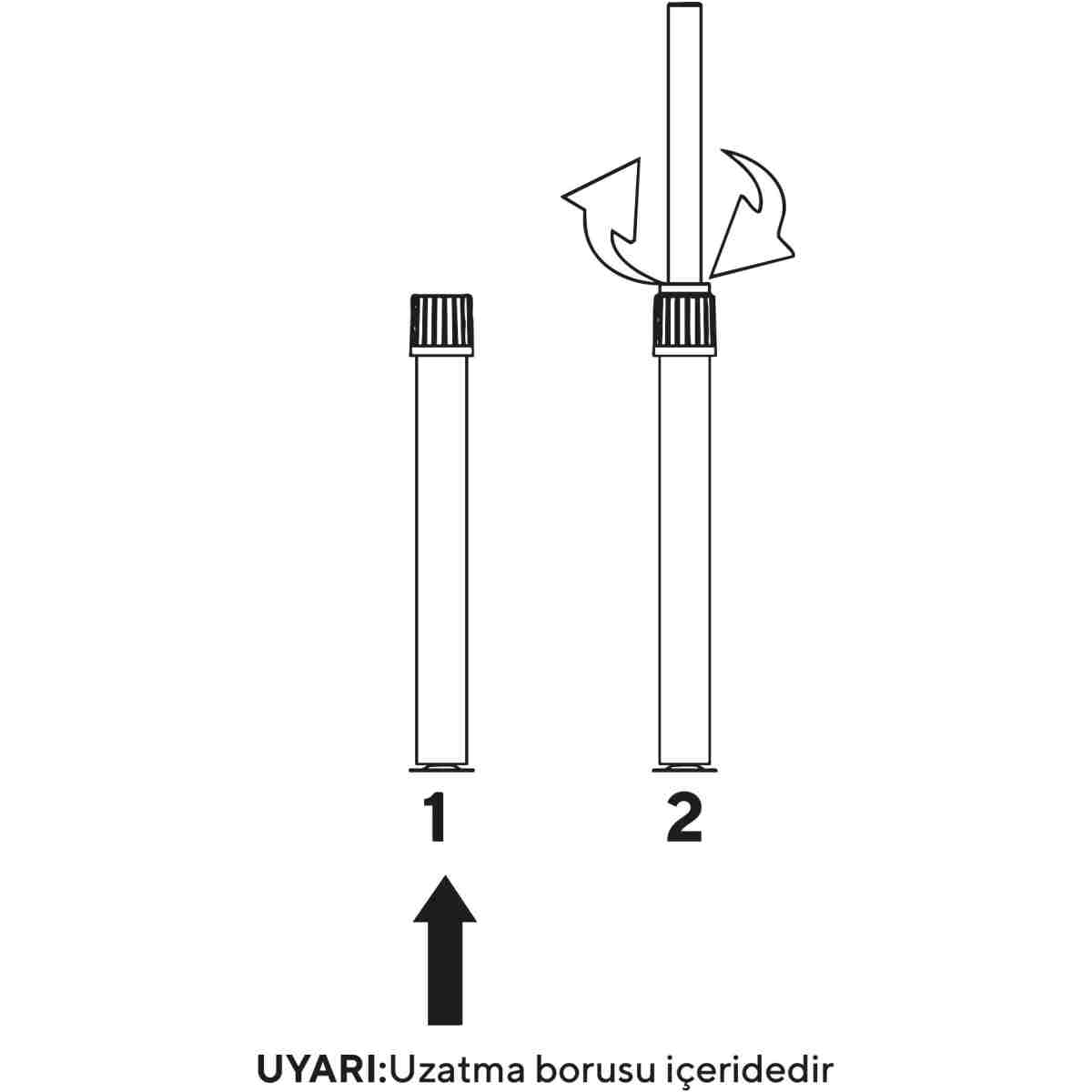 KUMTEL KTF-325 Siyah Vantilatör 16'' (5P) - Görsel 5