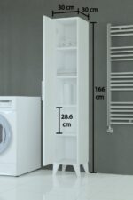 MOBİLİQUE Aden Çok Amaçlı Dolap Beyaz - Görsel 9